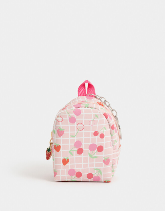 Llavero Mochila Llavero Y Charm Mochila Estampada - Combinacion Multicolor