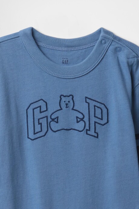 Enterito Logo Gap Bebé Soft Cornflower 452