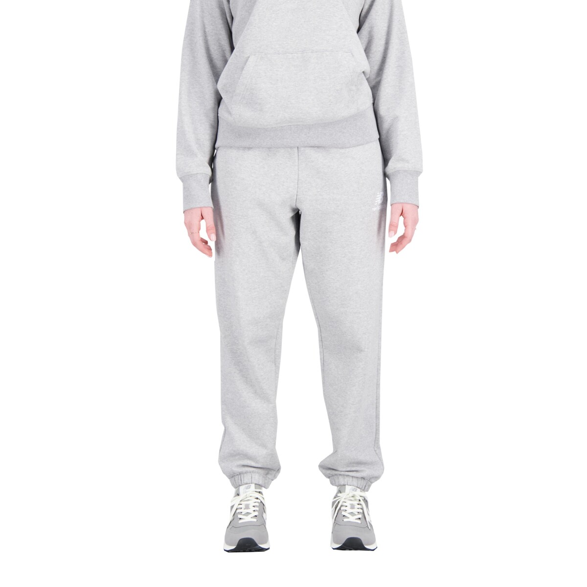 Pantalon New Balance de dama - Essentials - WP31530AG - GREY 