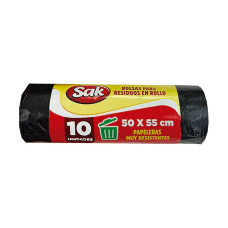 Bolsas para residuos SAK 50x55 - 10 unidades Bolsas para residuos SAK 50x55 - 10 unidades