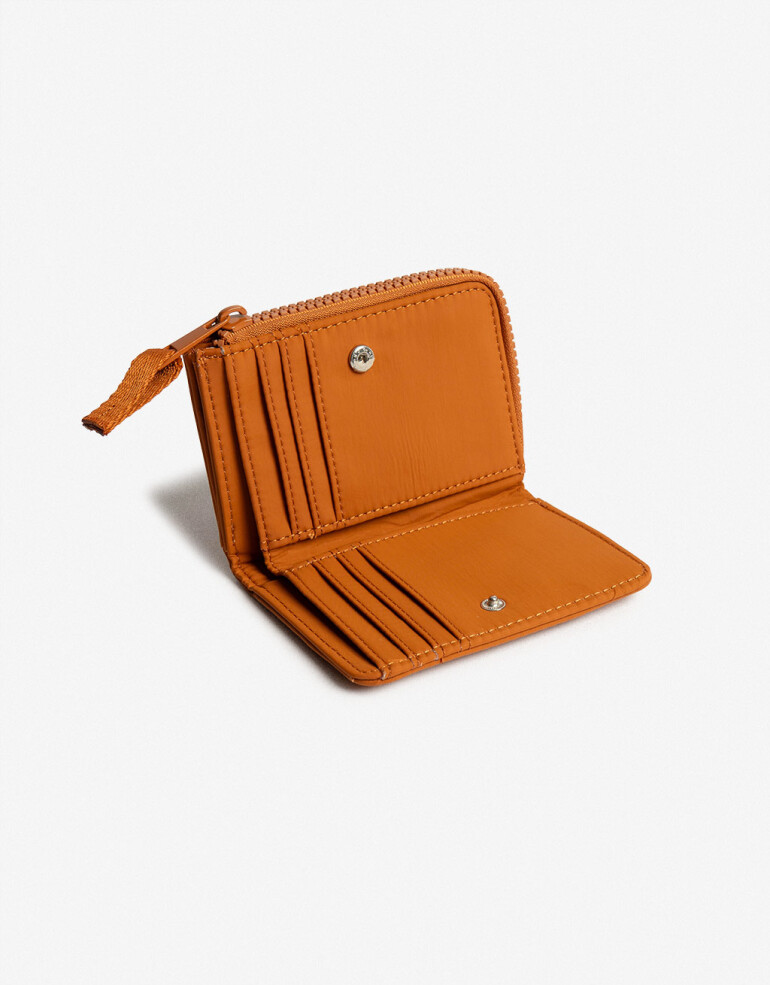 Billetera Nylon Billetera De Material Reciclado - Marron Camel