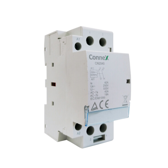 Contactor modular p/riel DIN 2P 2NA 40A 220Vac CN2040