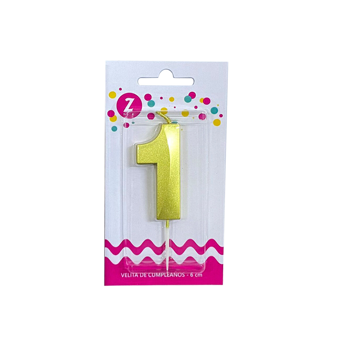 Vela 3D Oro N°1 