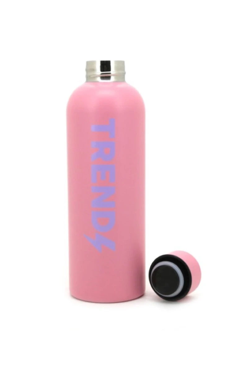 Botella doble capa de acero 500ML Rosa