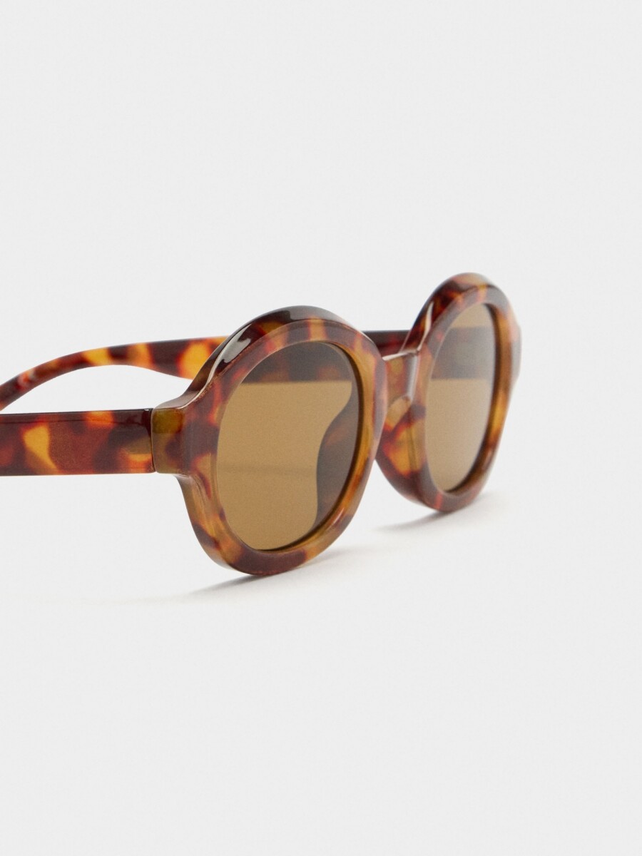 Gafas De Sol Ovaladas marron