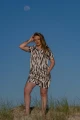 Camisa set estampada Cebra