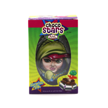 Huevos de chocolate ANL - Unidad Choco Star | 60 g