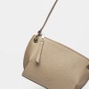 Bandolera Sauvage En Cuero Graneado Taupe