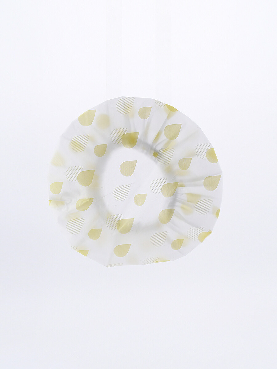 GORRA DE BAÑO ESTAMPADA - BLANCO 