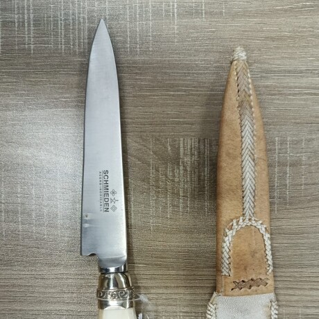 CUCHILLO DEPORTIVO SCHMIEDEN INOX 14CM ENCABADO EN ALAMBRE CUC840 CUCHILLO DEPORTIVO SCHMIEDEN INOX 14CM ENCABADO EN ALAMBRE CUC840
