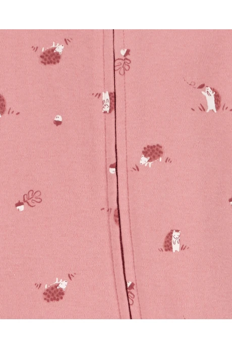 Pijama 1 pieza de algodón, con pie, diseño erizos Pijama 1 pieza de algodón, con pie, diseño erizos