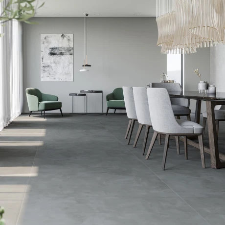 Semi Gres Para Piso Y Pared De 63X120 Gris Rectificado Lume GAMAS DE GRIS