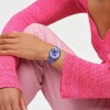 Reloj Swatch SS08N110 Metro Deco de silicona Azul