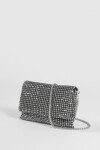 Cartera party strass negro