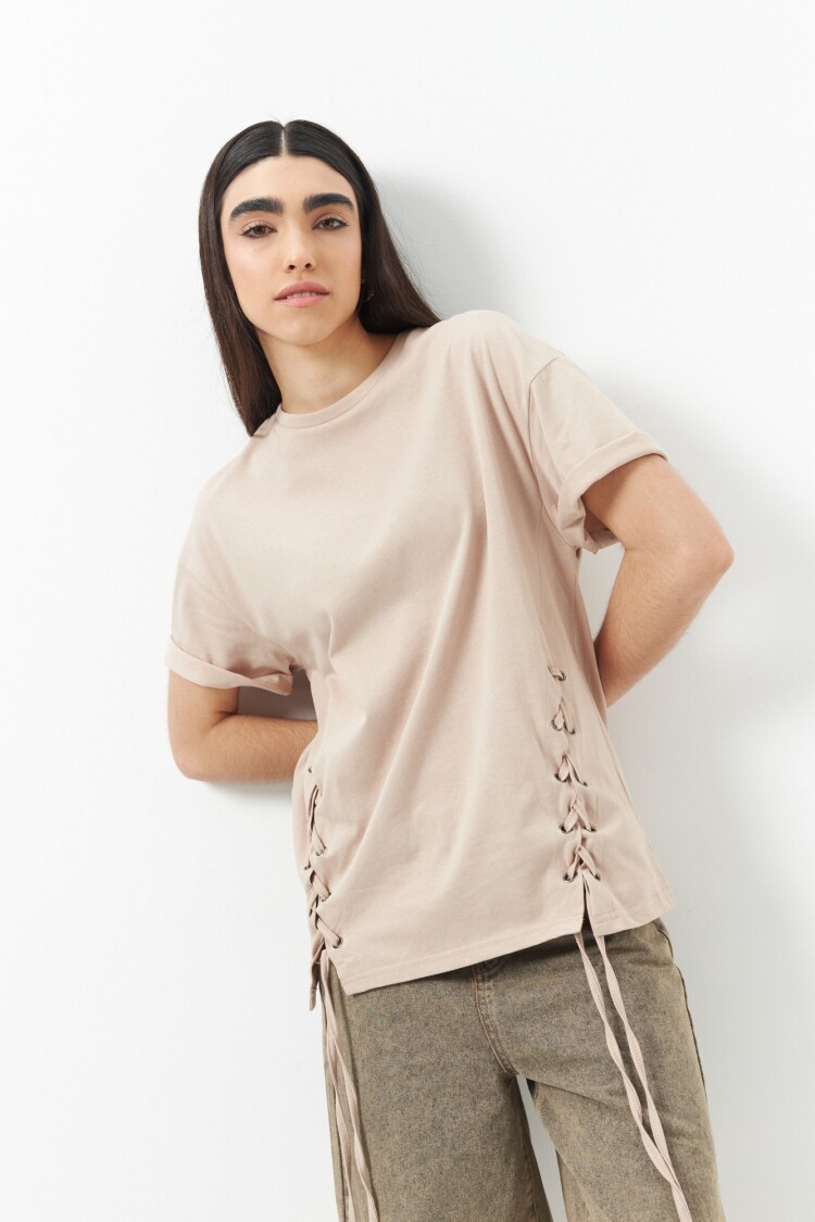 REMERA MERLE Beige