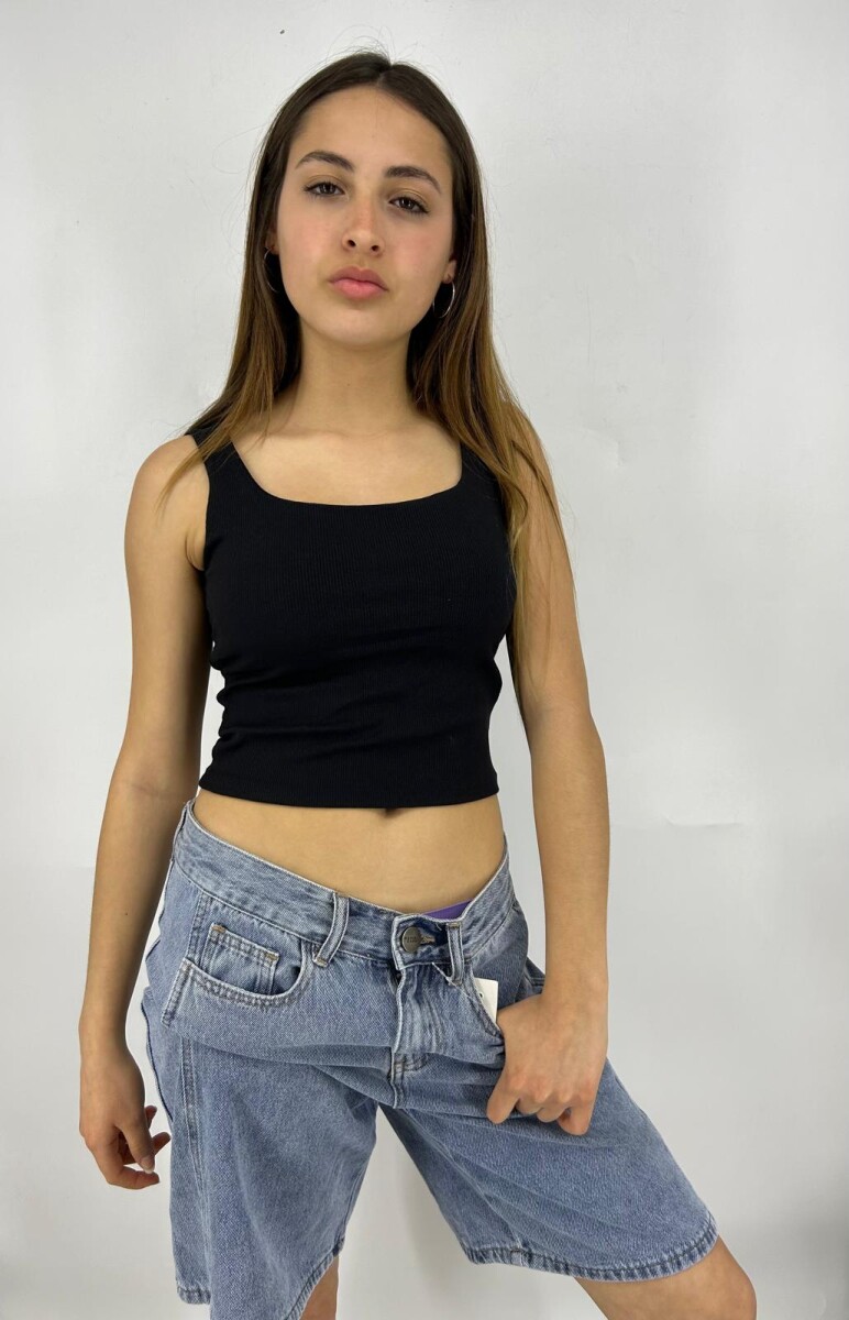 MUSCULOSA SLOWLY 2054 - NEGRO 