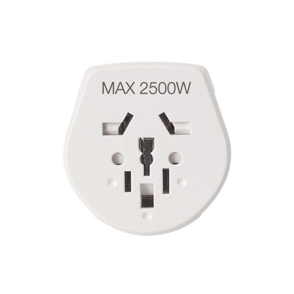 Adaptador schuko a multiformato blanco C84550