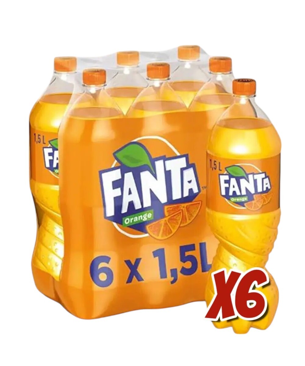 FUNDA X 6 UNIDADES FANTA NARANJA 1.5 LT 