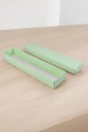 Pack x 20 unid - caja 12 7x32x4 cm eco VERDE AGUA
