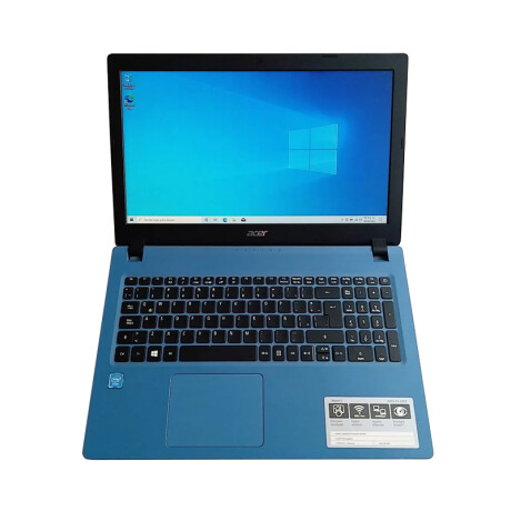 Notebook Acer A315-31. Celeron N3350. RAM 4GB. Disco Sólido NUEVO 120GB. Pantalla 15,6". Win10 Notebook Acer A315-31. Celeron N3350. RAM 4GB. Disco Sólido NUEVO 120GB. Pantalla 15,6". Win10