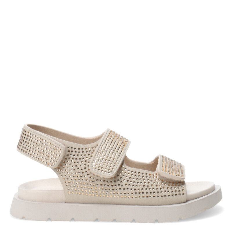 Sandalia de Niña MINI Miss Carol MURRAY con strass Nude