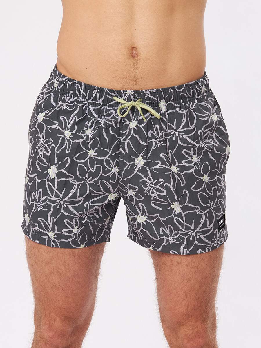 SHORT GAEA RUSTY - Gris Oscuro 