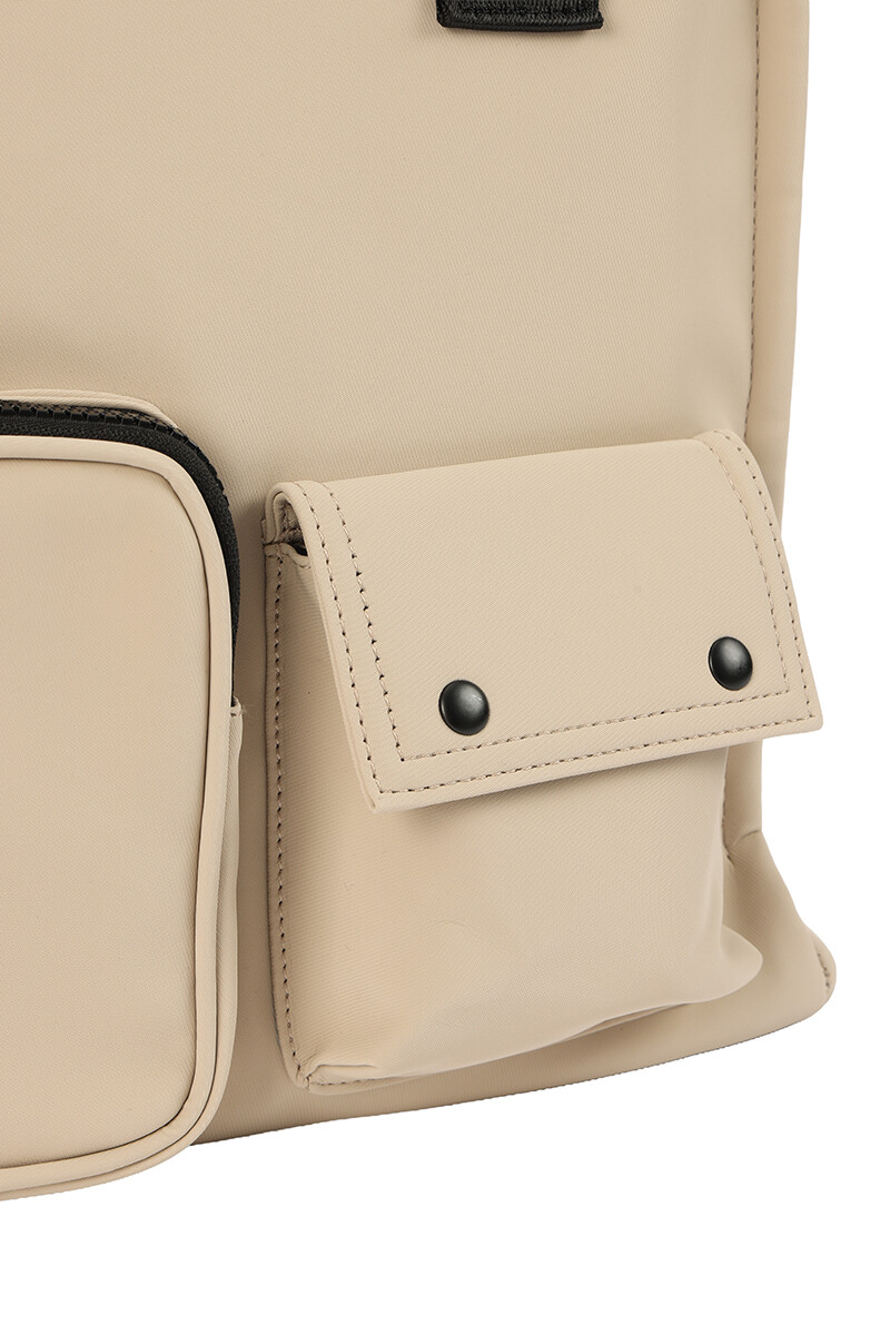Cartera Niza Beige