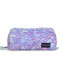 CARTUCHERA JANSPORT PERFECT POUCH FLUID FLORAL PASTEL LILAC