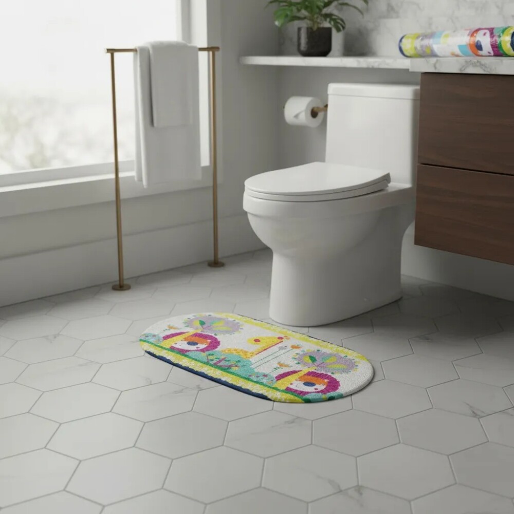 Alfombra de baño BUBA safari