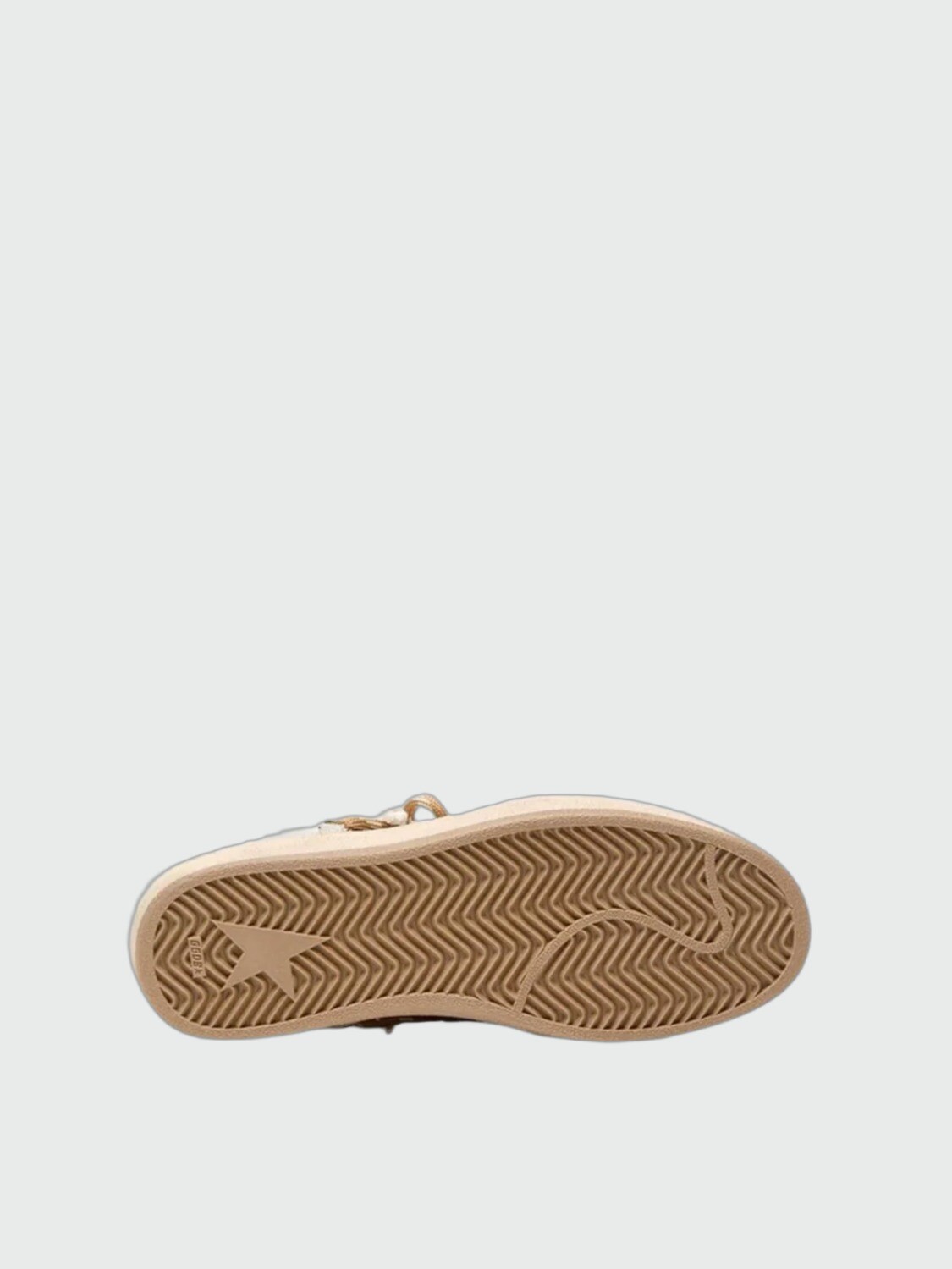 GOLDEN GOOSE - ZAPATILLA BALLSTAR EN GAMUZA CON BRILLO Y FORRO EN CORDERITO Alta Automática