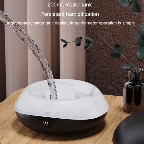Humidificador Grande Negro