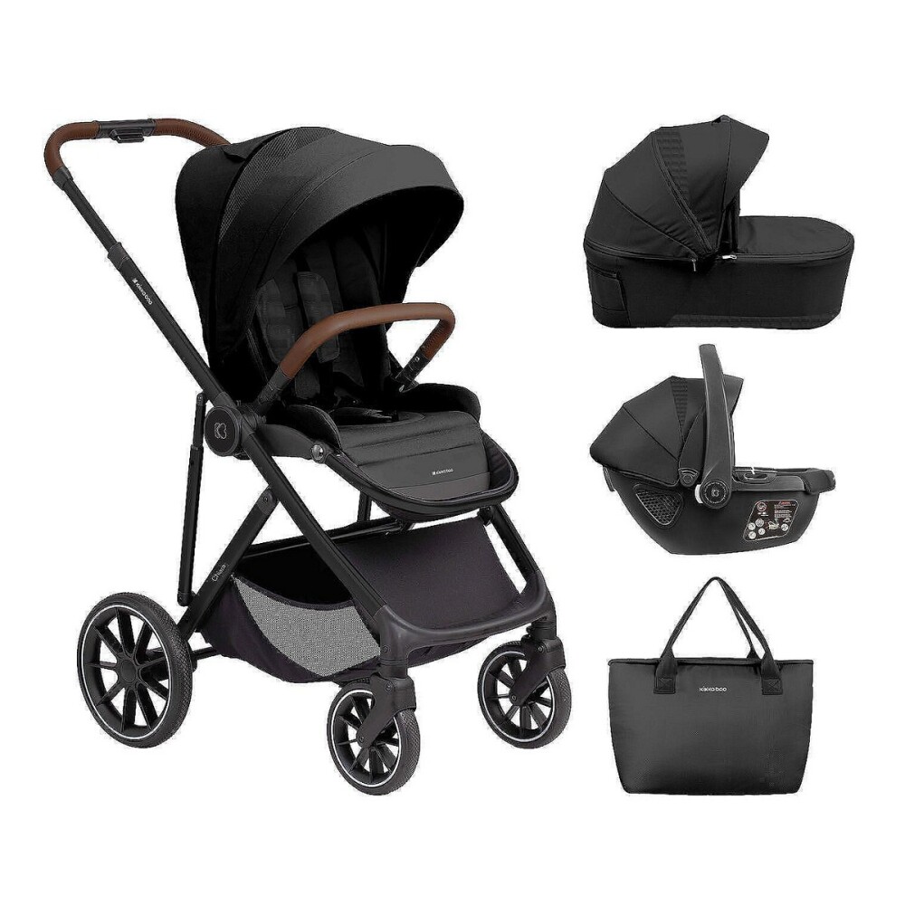 Travel system 4 en 1 CHIARA negro KIKKABOO Travel system 4 en 1 CHIARA negro KIKKABOO