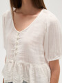 Blusa Osleb Marfil / Off White