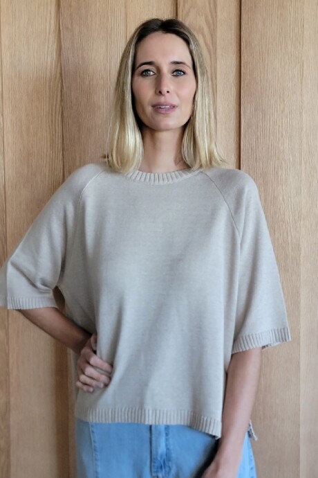 Buzo Kiwi Knitted Beige