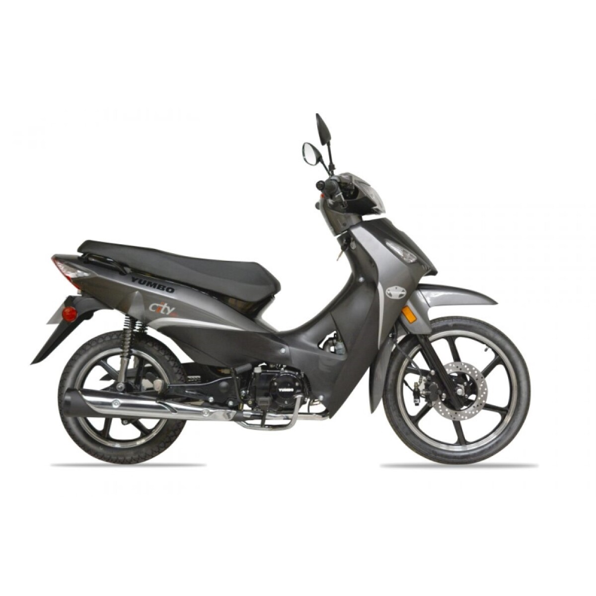 Moto Yumbo Cub City 125 Llanta De Aleacion - Gris 