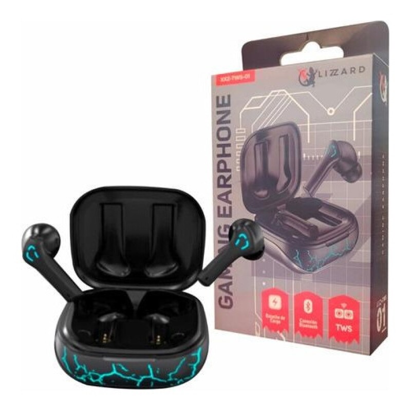 Auriculares Bluetooth TWS X-Lizzard Negro