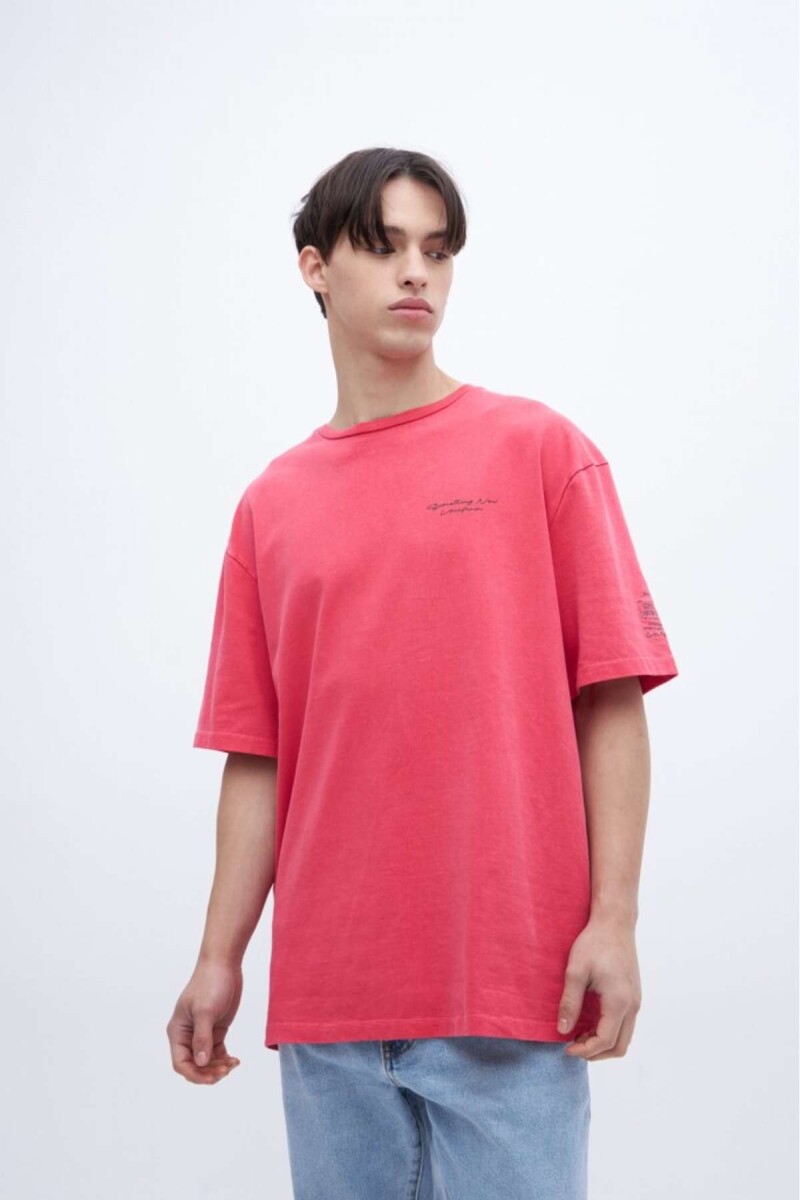 Remera Levon - Coral 