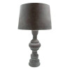 Lampara Imit. Croquelado Celeste 52 cms Lampara Imit. Croquelado Celeste 52 cms
