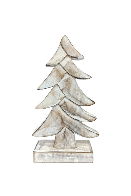 Deco Navidad Pino Madera Wash Color Unico