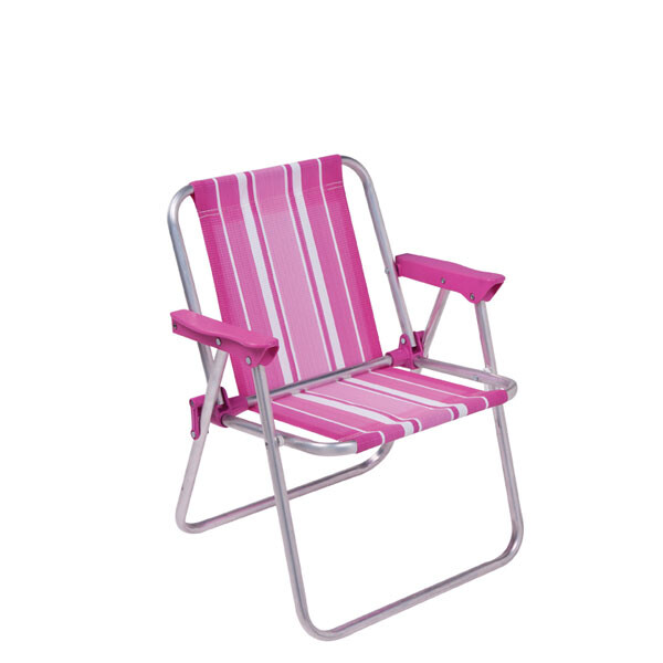 SILLA INFANTIL ALTA ALUMINIO ROSA ROSADO