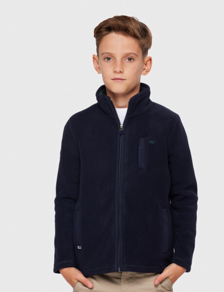 CAMPERA POLAR Azul