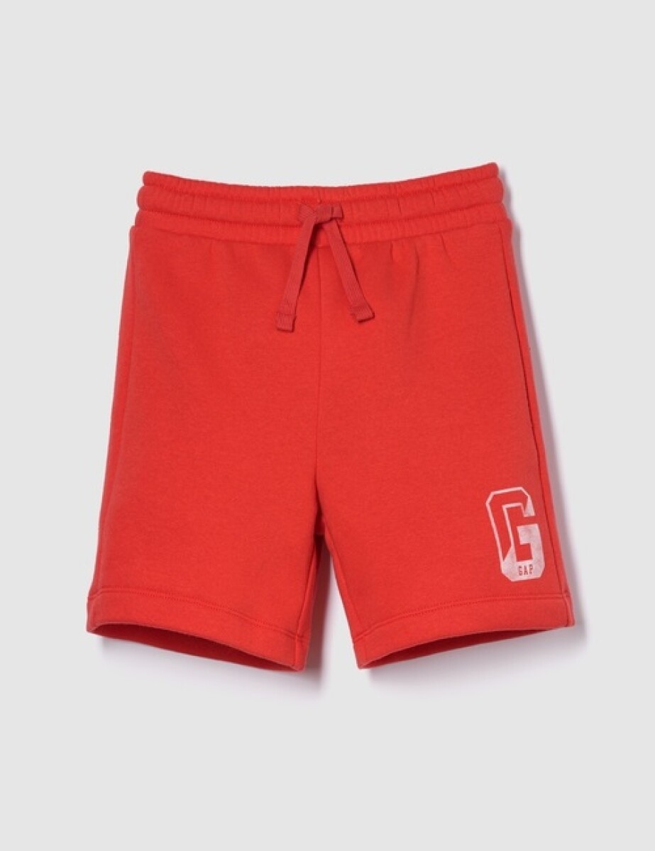Short Deportivo Logo Gap Niño - Poster Red 