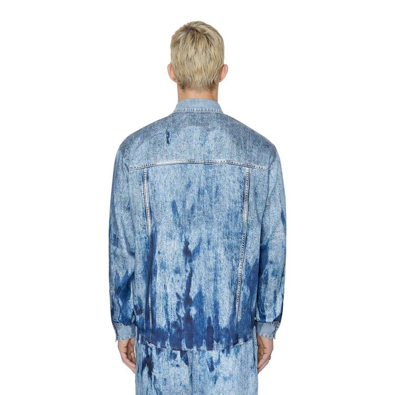 Camisa Diesel S-Gilly Unisex Blue Denim