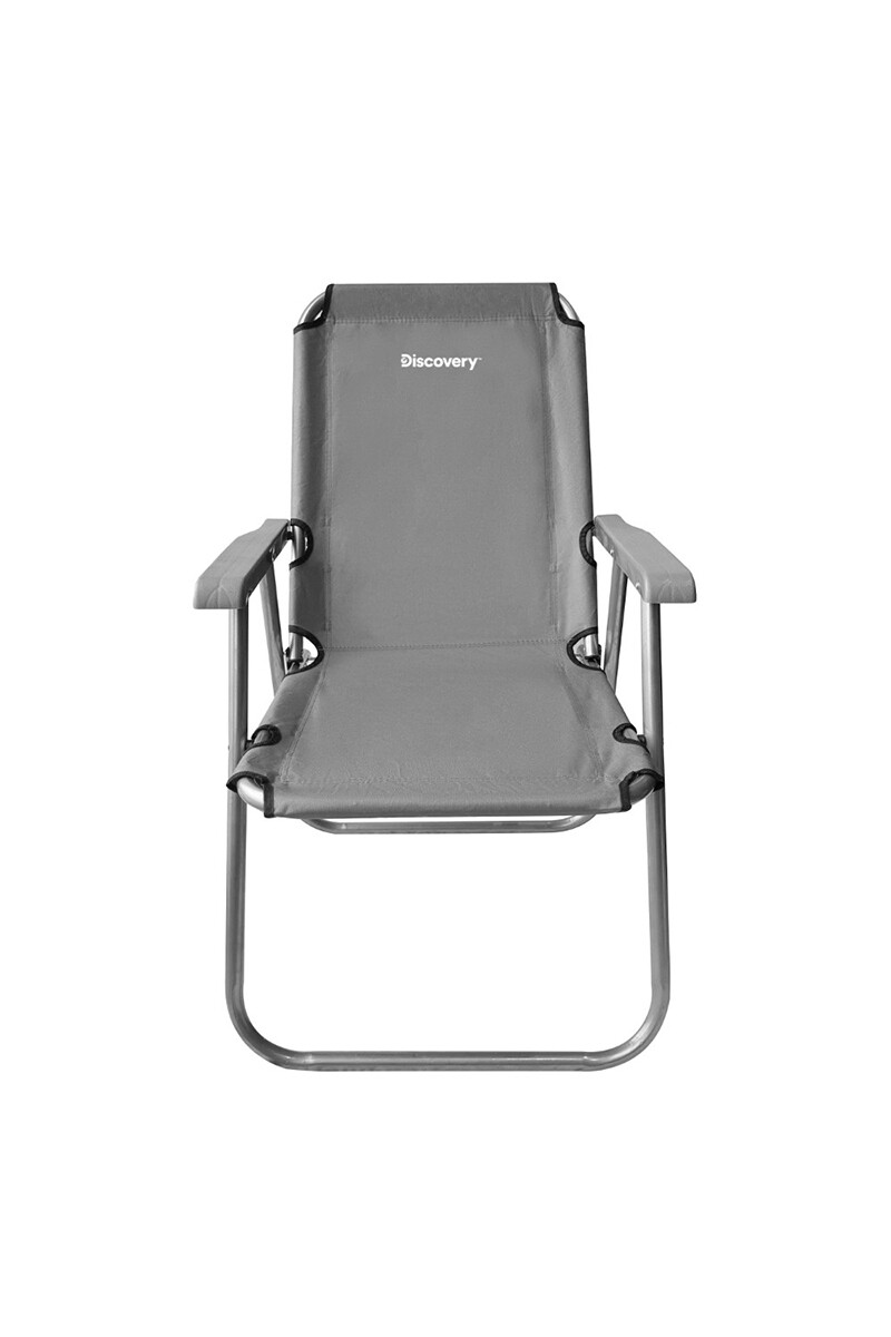 Silla Plegable de Camping Discovery Gris