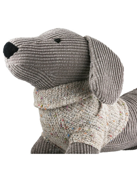 TOPE DE PUERTA PERRO SALCHICHA 10x30x21CM GRIS TOPE DE PUERTA PERRO SALCHICHA 10x30x21CM GRIS