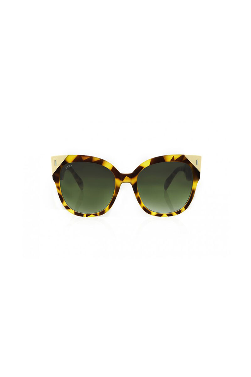 Lentes Tiwi Biela - Rubber Butterfly With Green Gradient Lenses 