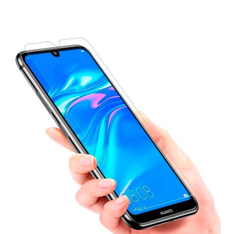 Vidrio templado protector para celular Huawei Y7 2019 001