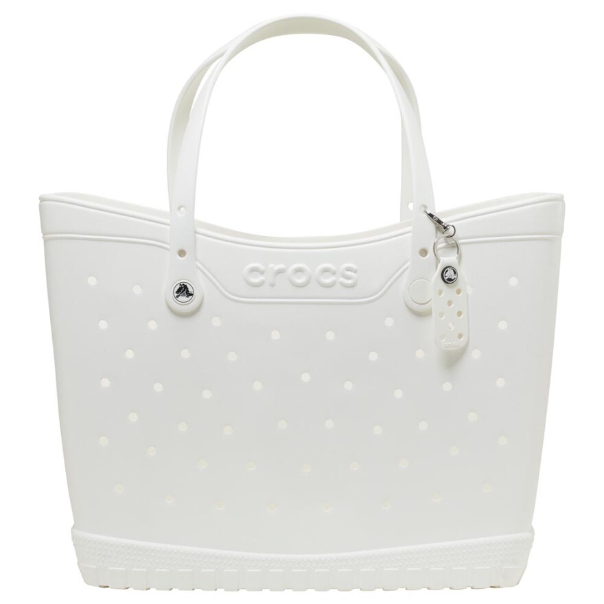 Llavero Crocs Jibbitz Bag Charm Unisex White