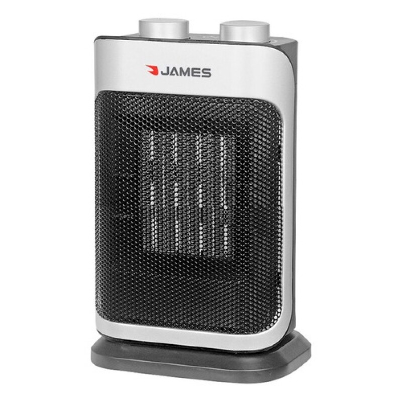 Caloventilador James 1500W función oscilante Gris