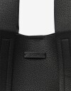 Shopper Basicos Shopper De Hombro Negro - Negro